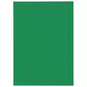 Fascikla klapna karton A4 215g Vip Fornax zelena