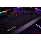 BLACKBIRD DeepBlack Gamer Podloga za miško 80x30cm – rdeča