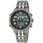 ETT EGS-11302-22M Solar Drive Radio Controlled Hunter II Chrono 48mm 10ATM