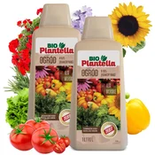 shumee BIO PLANTELLA Ekološko gnojilo iz alg za zelenjavo, zelišča, sadje, rože 1L x2