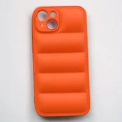 Infostyle Silikonski ovitek Waves za iPhone 14 Oranžna/TPU silikon