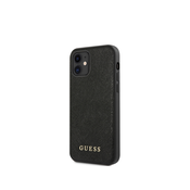Guess Guess, Ohišje za Apple iPhone 12 Mini Saffiano, ČRNA, (21749422)