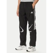 adidas Donji dio trenerke adicolor Teamgeist KD5863 Crna Loose Fit