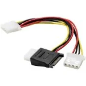adapter SERIAL ATA 1XSATA + 3XMOLEX Ž ROLINE (11.03.1040-25)