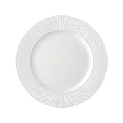 EVVIVA plitvi krožnik Reale, porcelan, bela, 27 cm