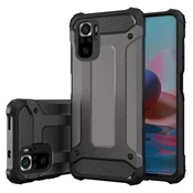 Hurtel Hybrid Armor ovitek za Xiaomi Redmi Note 11 Pro+ 5G, črn