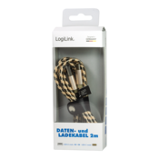 Logilink USB 2.0 Type C kabl, USB - C/M na USB - A/M 2.0m
