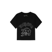 Ed Hardy Majica Panther črna/bela