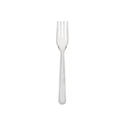 Jedilne vilice Benetke - ponovna uporaba - 18 cm, transp., 100 kosov