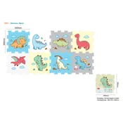 Sunta podne puzle, dinosaurusi