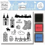Aladine Stampo City Komplet Žigov Praga 12 kos