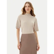 Bruuns Bazaar Pulover Anemones BBW4521 Bež Regular Fit