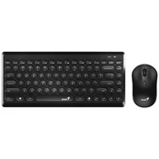 GENIUS Bežicna tastatura i miš LuxMate Q8000 US crni