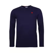 U.S. POLO ASSN. Majica  mornarska / krvavo rdeča