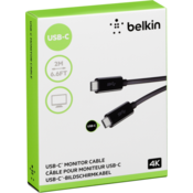 Belkin USB-C/USB-C Monitor Cable 2m 100W black F2CU049bt2M-BLK