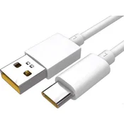 DL136 OPPO USB-C podatkovni kabel SUPERVOOC Charge 65W 1m bel (Bulk)