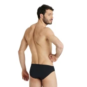Mens swimsuit arena solid brief black 32