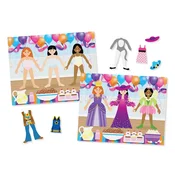 Melissa & Doug blok z večkratnimi nalepkami - Oblačenje (806039)