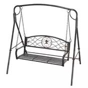 Homestar Vrtna gugalnica 167x123x175 cm bronasta