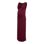 Vero Moda Maternity Obleka VMMCILJA vinsko rdeča