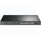 TP-LINK Switch TL-SG1218MP Gigabit sivi