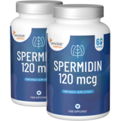 Essentials Spermidin 120 µg, visok odmerek - vegansko, 120 kapsul
