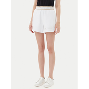 EA7 Emporio Armani Športne kratke hlače 7W000280 AF12501 U0002 Bela Regular Fit