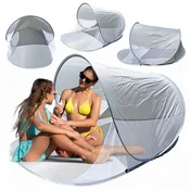 shumee Šotor za na plažo, zračna prevleka, zložljiv v prevleko 200x120cm AR15SZ