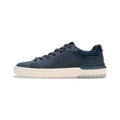 Clarks za moške. 26181323 Courtlite2 Run mornarsko modre usnjene športne copate (42), Ravna stran, Čipke, Priložnostno, Morna