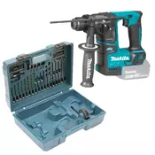 Makita DHR171ZX3 aku.vrtalno kladivo + 65-delni set pribora