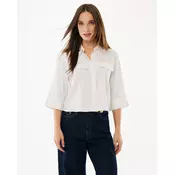 Mexx Ženska košulja MF006102861W, Oversize, Bela