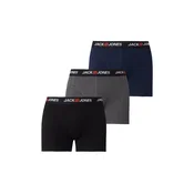 JACK & JONES Boksarice JACCORP mornarska/temno siva/črna
