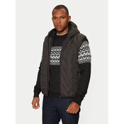 Brave Soul Telovnik MJK-INFERNO Siva Regular Fit