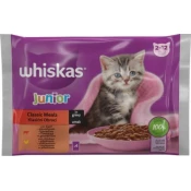 HRANA ZA MACE IZBOR MESA JUNIOR 4X85G WHISKAS