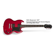 EPIPHONE električna kitara SG SPECIAL VE Vintage Worn Cherry
