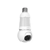 Pametna nadzorna kamera Imou Indoor Wi-Fi Bulb Cam 5MP, E27, z mikrofonom, zaznavanjem ljudi in nočnim vidom - white
