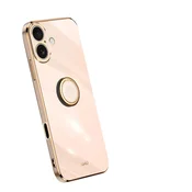 Roza Platinum Ring Ovitek (iPhone 16)