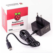 Raspberry Pi Napajanje Raspberry napajalnik 3A za Rpi 4, črn