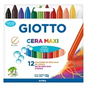 VOŠTANE BOJE 12boja Giotto Cera Maxi FILA 2912 b