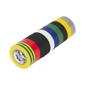 Rebel Izolacijski trakovi mešanica 10 kosov PVC 19 mm x 18 m