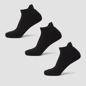 MP Unisex športne nogavice (3 v pakiranju) – črne - UK 2-5