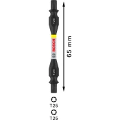 Dvostranski nastavek PRO Impact z indeksom Pick and Click, T25, 65 mm