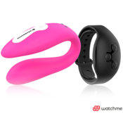 VIBRATOR ZA PARE Wearwatch Watchme Fuchsia/black