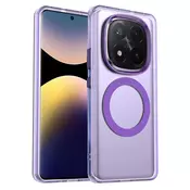 Hibridni ovitek Techsuit CandyCase MagSafe za Xiaomi Redmi Note 14 Pro Plus 5G - purple