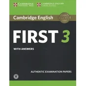 Cambridge English First 3 Students Book with Answers with Audio