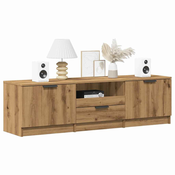 TV ormaric Artisan hrast 140x35x40 cm inženjerski drvo