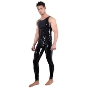 LateX Jumpsuit 2910306 Black XXL