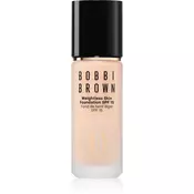 Bobbi Brown Weightless Skin Foundation SPF 15 dolgoobstojen tekoči puder z vlažilnim učinkom odtenek Sand 30 ml