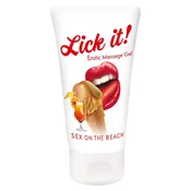 Just Glide Masažni gel Lick it! Sex on the Beach - 50ml (R629510)