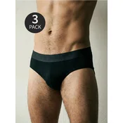 Sinsay - 3-pack slip gacica - tamno siva